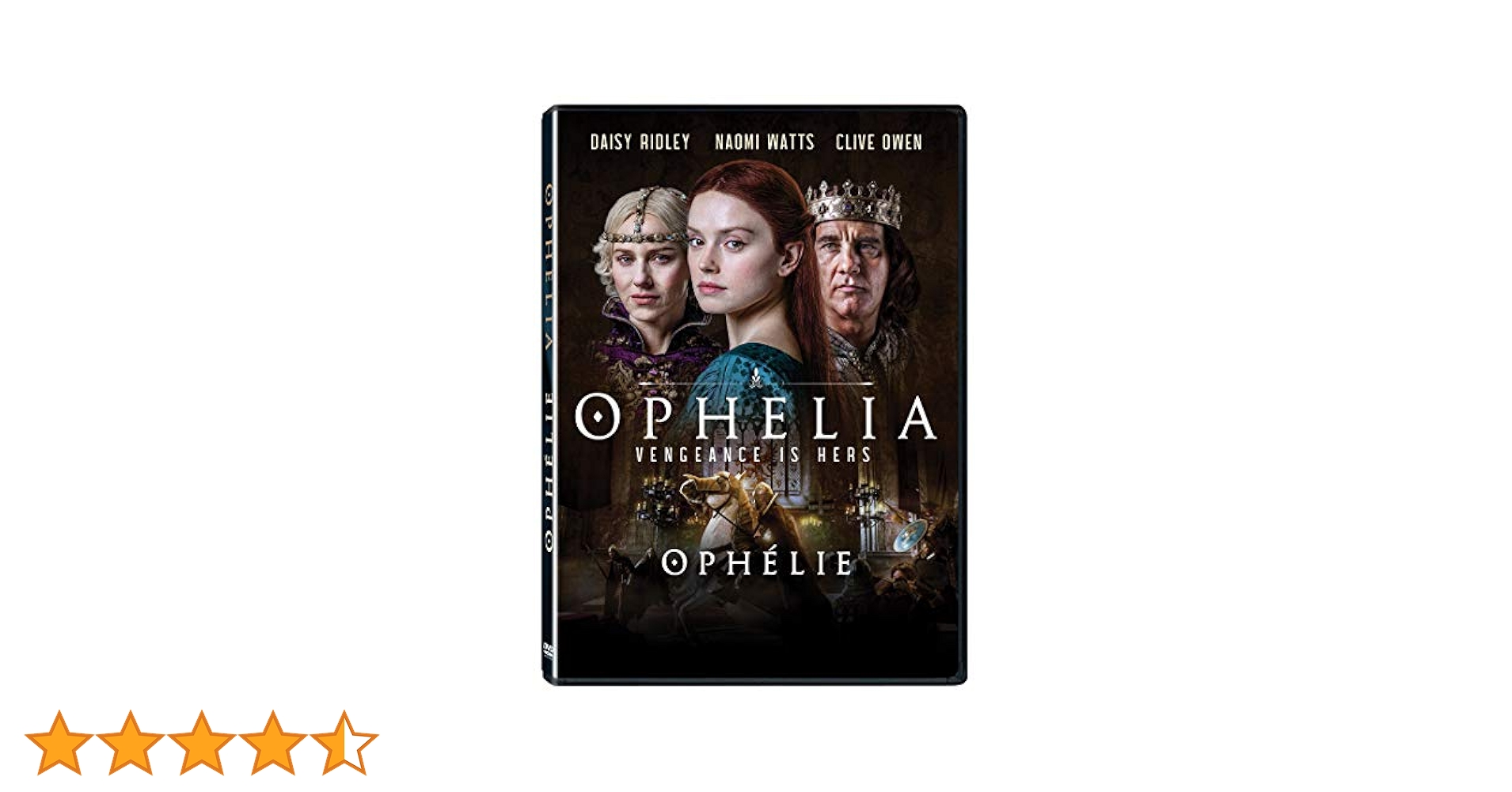 その他 Ophelia [DVD] Amazon.co.jp: Ophelia [DVD] : Daisy Ridley, Naomi Watts, Tom
